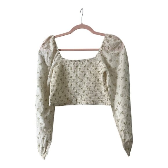 American Eagle Lightweight Sweetheart Crop Top Size Small - Picture 6 of 8